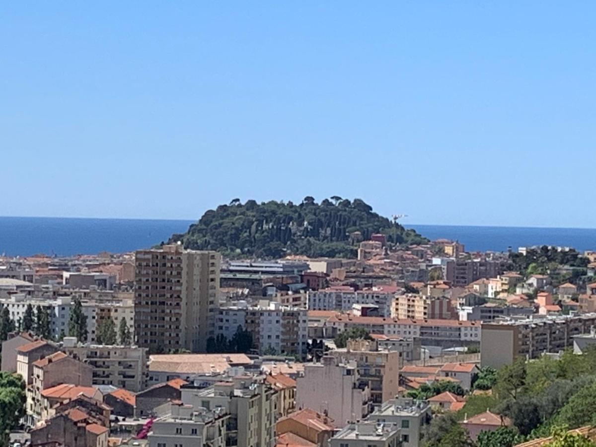 Appartement 02 Vue Panoramique -Wifi- Parking Prive -Nizza Kültér fotó